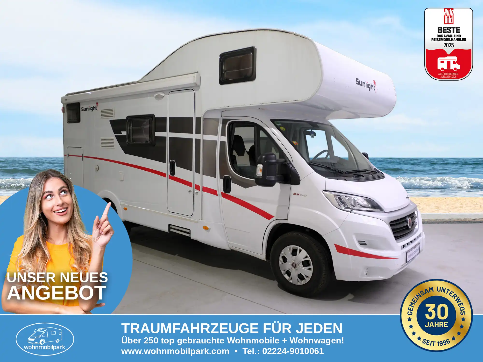 SUNLIGHT A 68 Alkoven gebraucht kaufen in Bad Honnef